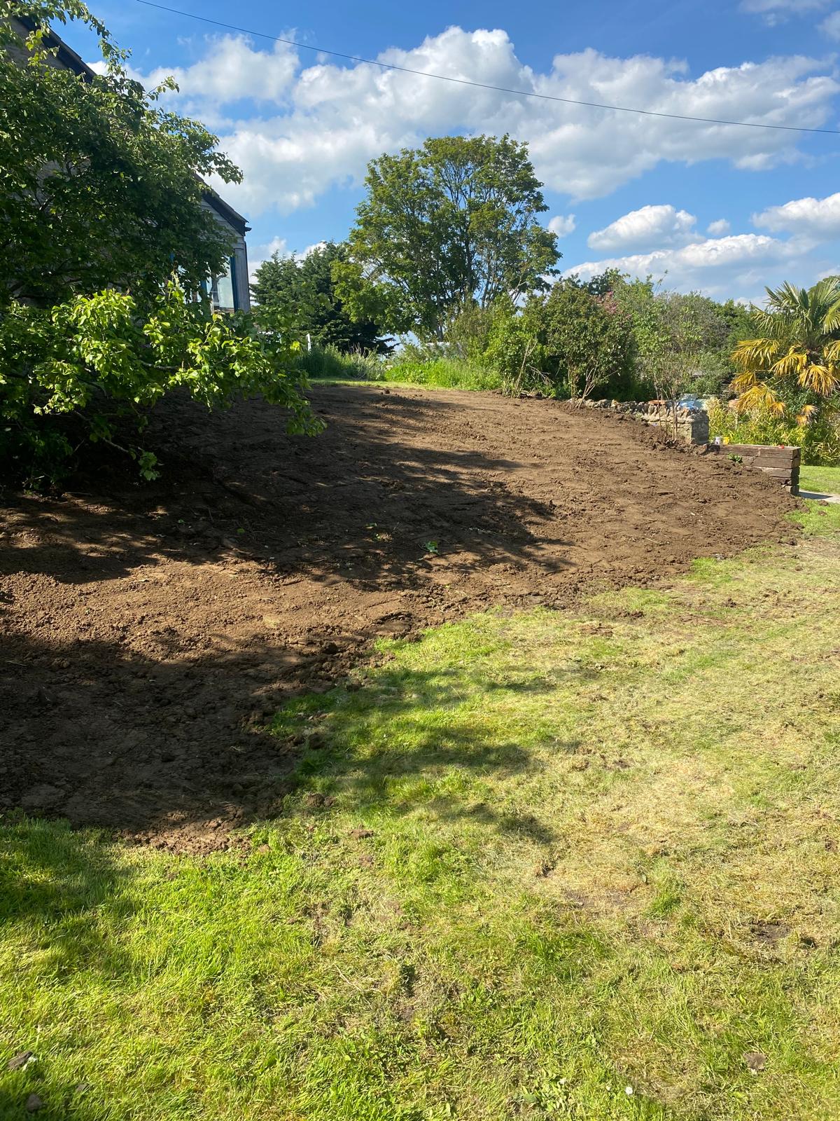 Reduce Digging & Ground Levelling project in Somerset by JB Outdoor Services